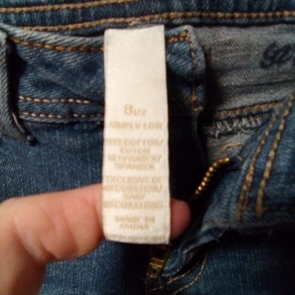 JUSTICE girls jeans. Size 8. - Picture 11 of 14